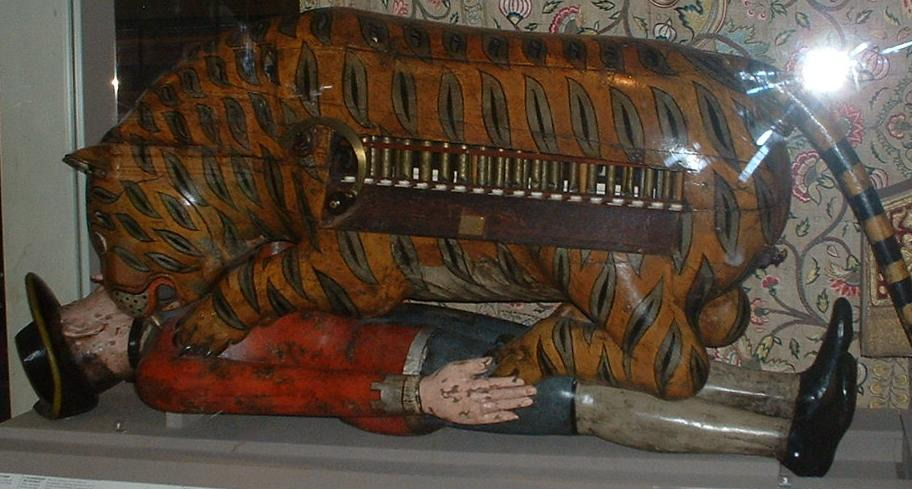 Tipu’s Tiger by Unknown makers, Mysore