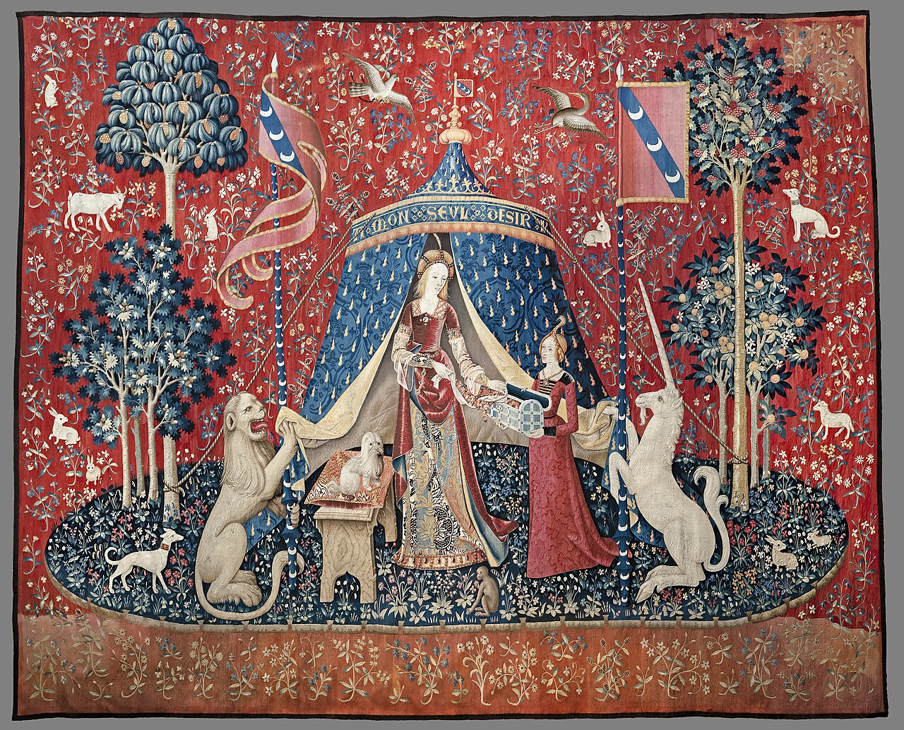 The Lady and the Unicorn by Unknown designers and weavers