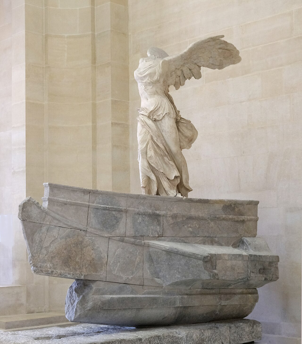 Winged Victory of Samothrace by Unknown Greek sculptor