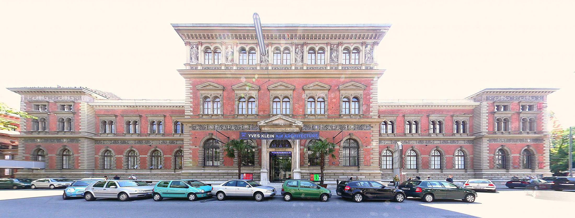 The historic MAK building along Vienna's Stubenring